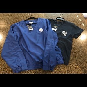 Ryder Cup 2012 Medinah windbreaker & missy T-shirt